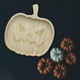 thumbnail image 3 of Plato de calabaza de Halloween, plato de cena de madera, plato de madera de, 3 of 7