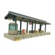 thumbnail image 1 of Maqueta a escala una estación de tren, diorama, decoración para de arena, decoración para maquetas arquitectónicas y paisajes ferroviarios, 1 of 7