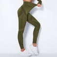 thumbnail image 4 of Pantalones de yoga de cintura alta con aberturas para mujer: leggings sin costuras que realzan las caderas, ropa deportiva elástica, tallas XS-L, 4 of 6