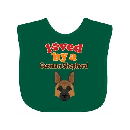 

Inktastic German Shepherd Dog Lover Gift Gift Baby Boy or Baby Girl Bib
