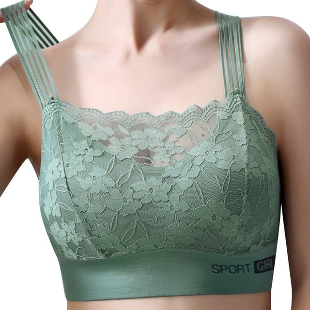 Bra Top Seamless Lace Bandeau with Removable Padding for Comfort and Support Lightweight Backless Design for Everyday Wear