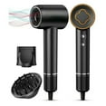 thumbnail image 1 of Hair Dryer-Fast Drying Ionic Blow Dryer-Updated 1500 W Low Noise Technology with Diffuser&Smooth Nozzle, 1 of 5
