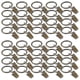thumbnail image 3 of 40 Pack Vintage Curtain Clips, Strong Metal Decorative Rustproof Drapery Curtain Ring with Clip Bron hwy, 3 of 5