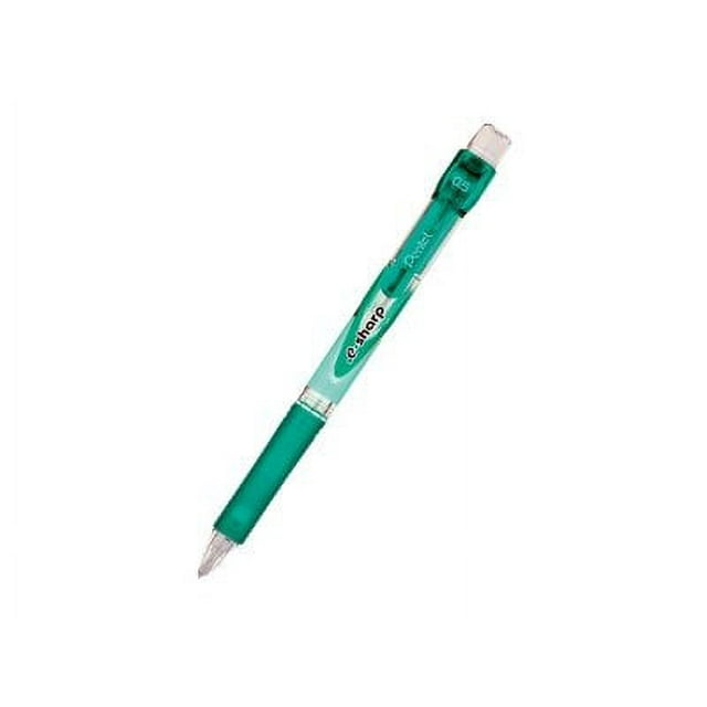 Pentel.e-sharp - Crayon Mécanique - HB - Noir - 0,5 mm - fine - Rétractable - avec Gomme