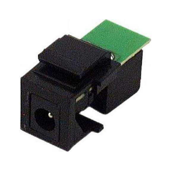 IEC RJPWR 2.1mm center (5.5 outer) Power Jack in Keystone White