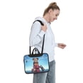 thumbnail image 6 of Lsque Elephant Sits Pattern Laptop Bag – Portable & Slim Single-Shoulder Computer Case with Adjustable Strap, Protective, Lightweight for 13”/14”/15.6” Laptops, 6 of 8
