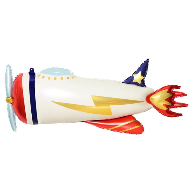 Globo de película de aluminio para transporte, camión de bomberos, camión de ingeniería, avión, decoración de fiesta de cumpleaños para niño, globo de coche