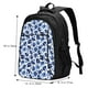 thumbnail image 5 of Balery Blue Ink Flowers Mochila con carga USB para hombre y mujer - Mochila impermeable y antirrobo para laptop con puerto USB para viajes, trabajo, 5 of 7