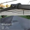 thumbnail image 3 of M optimized 10' x 10' Pop Up Canopy Tent, Outdoor Pop Up Commercial Canopy with 4 Removable Sidewalls, Heavy Duty Commercial Instant Tent for Farmer Market, Craft Fair, Event, Vendor, 3 of 5
