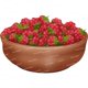 thumbnail image 3 of Pegatina decorativa para nevera de cocina con forma de fruta de dibujos animados de frambuesa linda Three Ratels CO22, 3 of 5