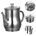 thumbnail image 2 of SHISUYAN Stainless Steel Oil Pot Oil Container with Filter Net for Home Oil Container Household Supply, 2 of 9