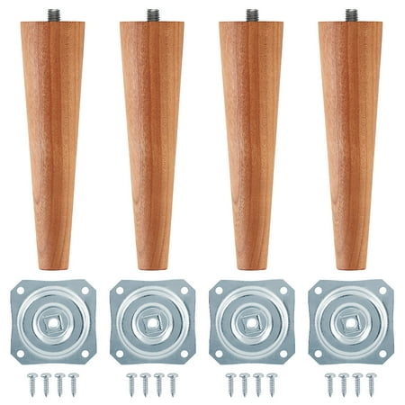6 Mid Century Modern Furniture Feet Straight Mounting Plates Set 6 Mid Century Modern Furniture Feet Straight Mounting Plates