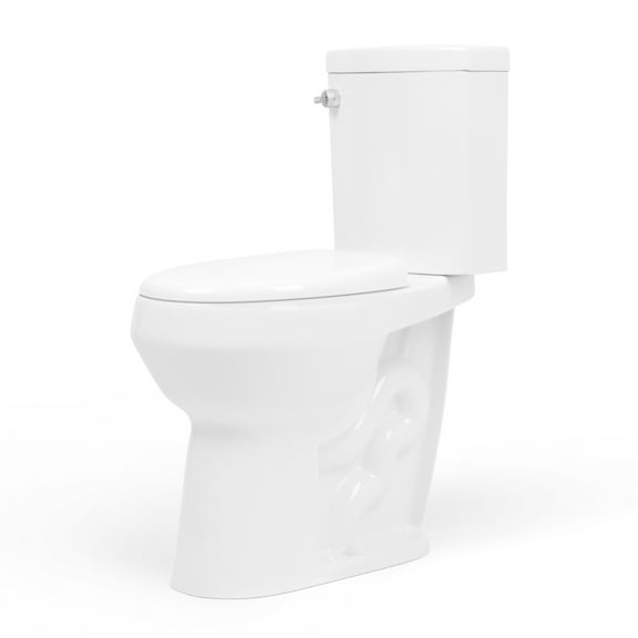 ConvenientHeight Dual-Flush Elongated Two-Piece Toilet