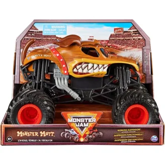 Monster Jam Pit Party Carrying Case, Includes 10 Trucks