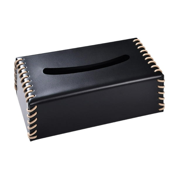 Tissue Box Holder Modern Paper Tissue Napkin Holder Bathroom Toilet Paper Holder Black Walmart.ca