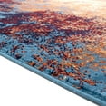 thumbnail image 5 of Luxe Weavers Modern Splatter Blue 8x10 Abstract Area Rug, Stain Resistant Carpet, 5 of 6