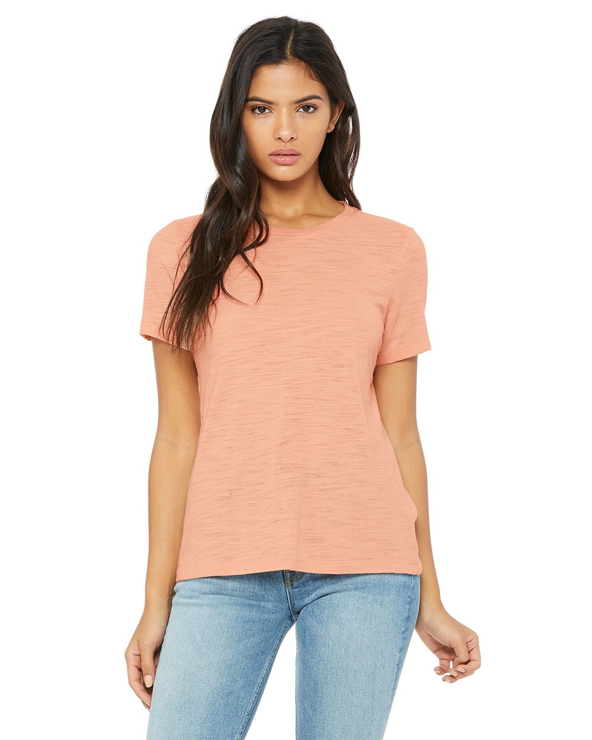 bella canvas peach shirt