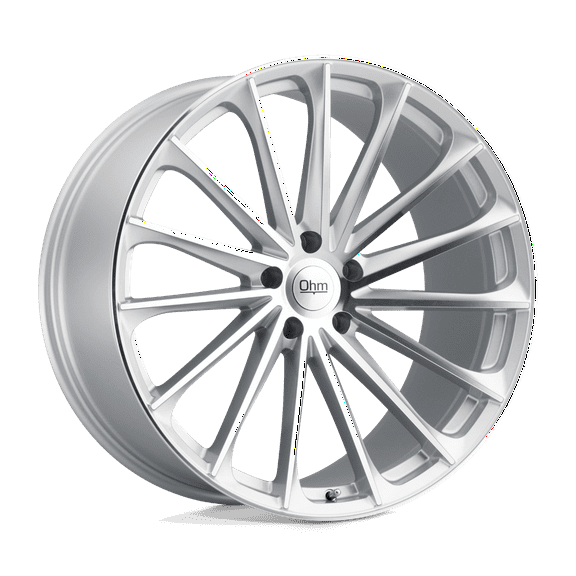 OHM Flow Formed Aluminum Rim OMPTN 18X8.5 5X4.5 SLV MIR-FC 30MM, 1885PTN305114S71