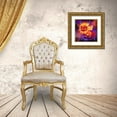 thumbnail image 3 of Sheena Pike Art 12x12 Gold Ornate Wood Framed with Double Matting Museum Art Print Titled - Zodiac Lil Dragonz Leo, 3 of 4