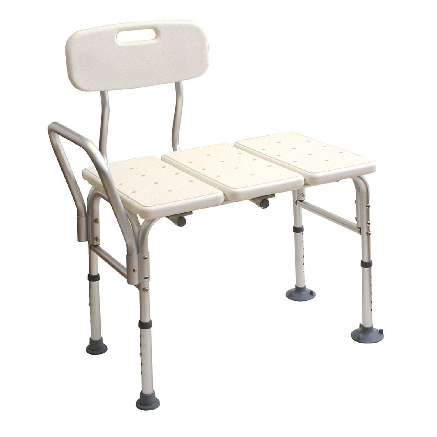 Medline Shower Bath Tub Transfer Adjustable Transfer Bench Chair Seat