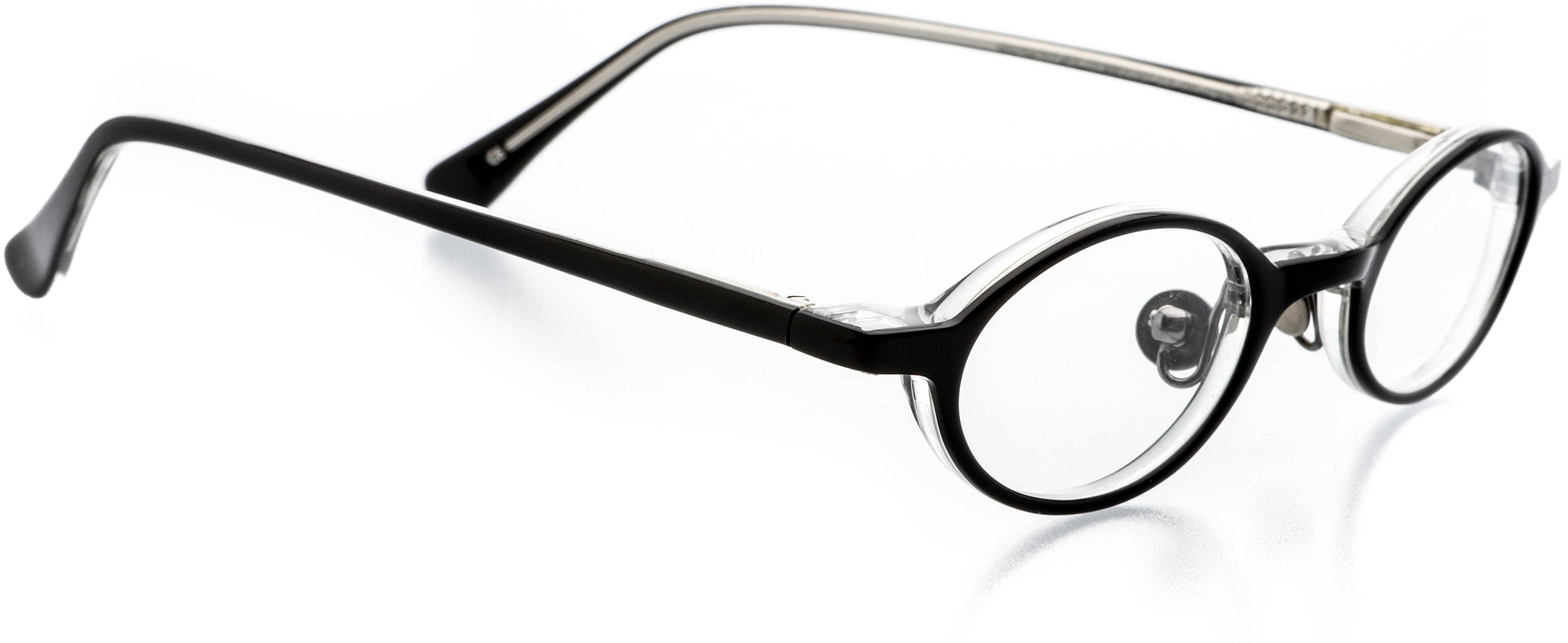 Optical Eyewear Oval Shape, Plastic Full Rim Frame Prescription