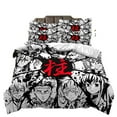 thumbnail image 2 of Cartoon Japanese Comic Series Ghost Blade Three-piece Set Duvet Cover Sanding Kit Warm Package A Good Night‘s Sleep, 2 of 6