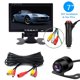 thumbnail image 1 of Sistemas de Cámaras de Respaldo Automotrices,Heavy Duty Cámara de marcha atrás 7inch Monitor de visión trasera Kit de marcha atrás para Camión Caravana Autobús, 1 of 9