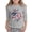 shirts 121#Grey, variant on WAYUTE Girls Patriotic 4th Of July Graphic Tee Three Quarter Sleeve Shirts for Kids Youth Loose Cute Casual Outdoor