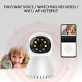 thumbnail image 3 of Indoor Security Camera,Compact Indoor Plug-In Smart Security Camera,HD Video,Night Vision,Motion Detection,Two-Way Audio, Up,Smart Wifi Camera, 3 of 9