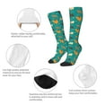 thumbnail image 6 of Lsque Cute Hens And Rooster Printed Crew Socks Men's Women's LightWeight Thin Casual Calf Socks ,Knee High Socks,Cotton Socks, 6 of 9