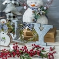 thumbnail image 2 of The Gerson Company Farmhouse JOY Wood and Metal Tabletop Christmas Sign - N/A, 2 of 5