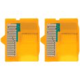 thumbnail image 1 of MasteelfCA 2 Pcs -1 Adaptateur Caméra TF à Insérer pour MicroSD / MicroSDHC (Jaune) Adaptateur, 1 of 8