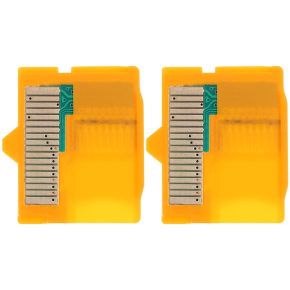 MasteelfCA 2pcs -1 Camera TF to Insert Adapter for MicroSD / MicroSDHC (Yellow) Adapter