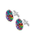 thumbnail image 2 of Unicorn Stylish Men Cufflink for Dress Shirts, Made of Stainless Steel, for Formal Occasions, 2 of 6