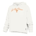 thumbnail image 2 of Women's Pressbox  White Tennessee Volunteers Faye Long Sleeve Hooded Slub T-Shirt, 2 of 3