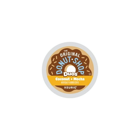 The Original Donut Shop - Duos Coconut + Mocha K-Cup Pods, 24 Count
