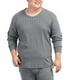 thumbnail image 1 of Guardurnaity Ropa interior térmica para hombre, Otoño Invierno, alta elasticidad, cómodo, fino, cuello alto, Tops de algodón, resistente al Camisetas  gris oscuro XL, 1 of 6