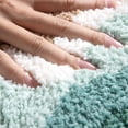 thumbnail image 3 of Alfombras de baño de microfibra, alfombrillas peludas suaves y absorbentes para ducha, bañera, lavabo, inodoro, alfombrillas de felpa antideslizantes para sala de estar, dormitorio, cocina, 3 of 6