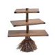 thumbnail image 1 of Adornos De Decoracion Calabaza Snack Bowl Stand Halloween Broomstick Snack Stand (Mesa larga), 1 of 6