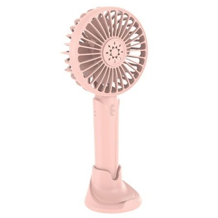 

KEVCHE Handheld Portable 3 Speed Personal with Base 6-15 Hours Operated Outdoor Fan