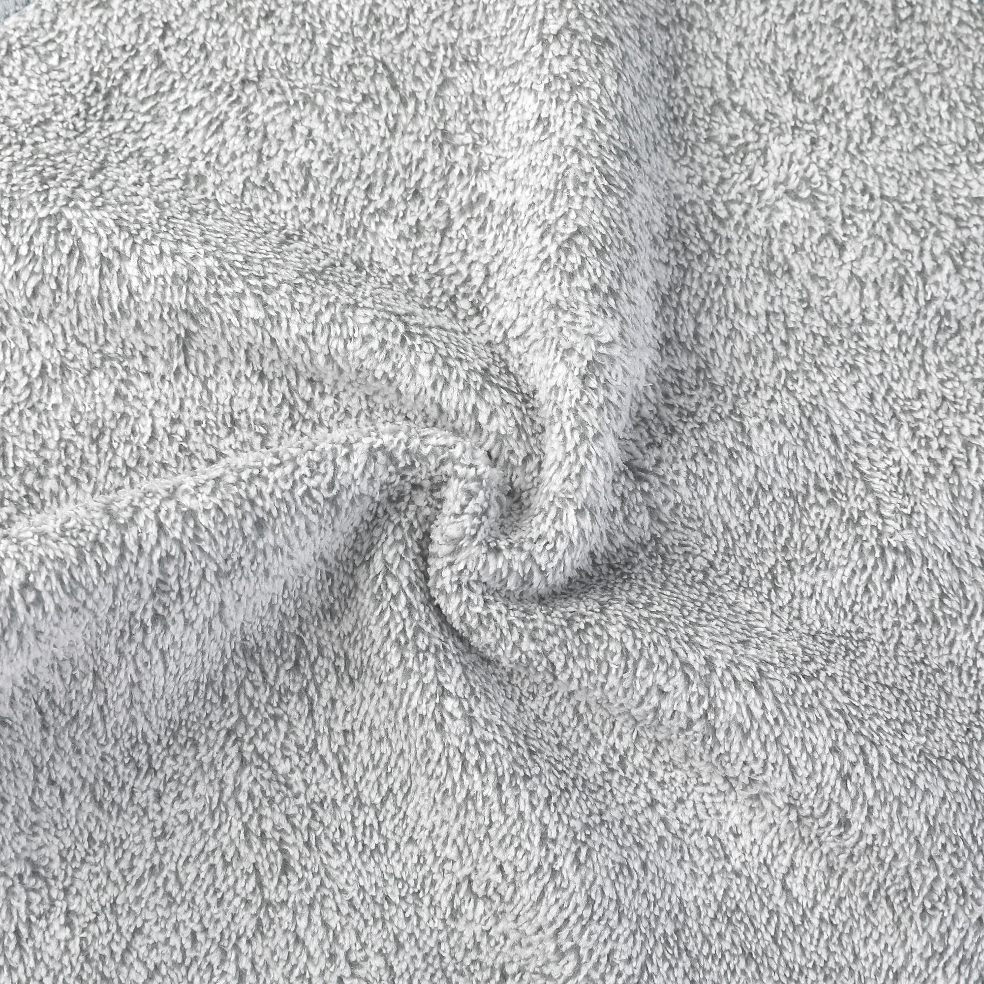 Unique Bargains Gray Microfiber Absorbent Lint Free Cleaning Rags 24 10"x10"