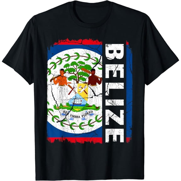 t-shirtVintage Belizean Flag Belize Pride Roots Heritage T-Shirt mens t shirt,black,women,funny,misfits,men,journey