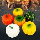 thumbnail image 2 of calabaza sin pintar 6 x Calabazas Artificiales para Halloween, Calabazas Artificiales Artesanías de Espuma, Exterior Decorativas, Acción de Gracias Halloween Magideal calabaza sin pintar, 2 of 8