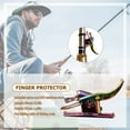 thumbnail image 3 of 2 uds Breakaway Cannon Surf caña de pescar gatillo ayuda fundición pez Protector de dedo, 3 of 5