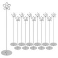 thumbnail image 1 of Urban Deco 12 piezas 30 cm Sujetadores de Tarjetas de Mesa con Pentagrama de Metal, 1 of 8