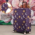 thumbnail image 4 of Purple Sun Moon Cloud Star Pattern Luggage Cover Fashion Suitcase Cover Baggage Covers Fit 25-28 Inch Luggage (Go Travel), 4 of 5