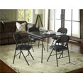thumbnail image 2 of Cosco Fabric Folding Chair Antique Linen (4-pack), 2 of 4