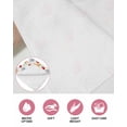 thumbnail image 5 of Cute Giraffe Elephant Kitchen Dish Towels for Drying Dishes Set of 3, Blue Green Star Fruits Waffle Weave Microfiber Terry Hand Tea Bathroom Towels Quick Dry & Absorbent Towel 12x12, 5 of 7