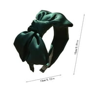Bow Headbands for Women Hontri Cute Headbands Shenmeida Wide Headbands Hoop Bow Knot Headband Hair Elastic Fashion Hair Accessories for Women And Girls