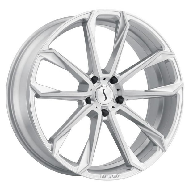 26 Inch 6x139 70 4 Wheels Rims Status Mastadon 26x10 25mm Silver Walmart Com Walmart Com